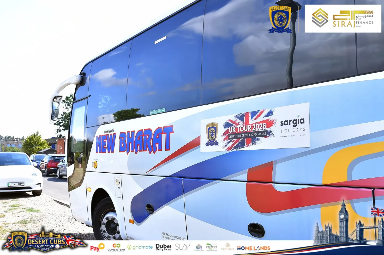 Desert Cubs cricket tour United Kingdom 2026