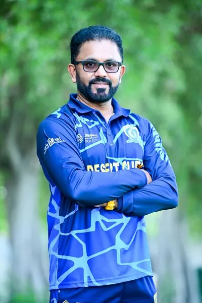Murali Sockalingam — Cricket coach at Sharjah English School (SES)