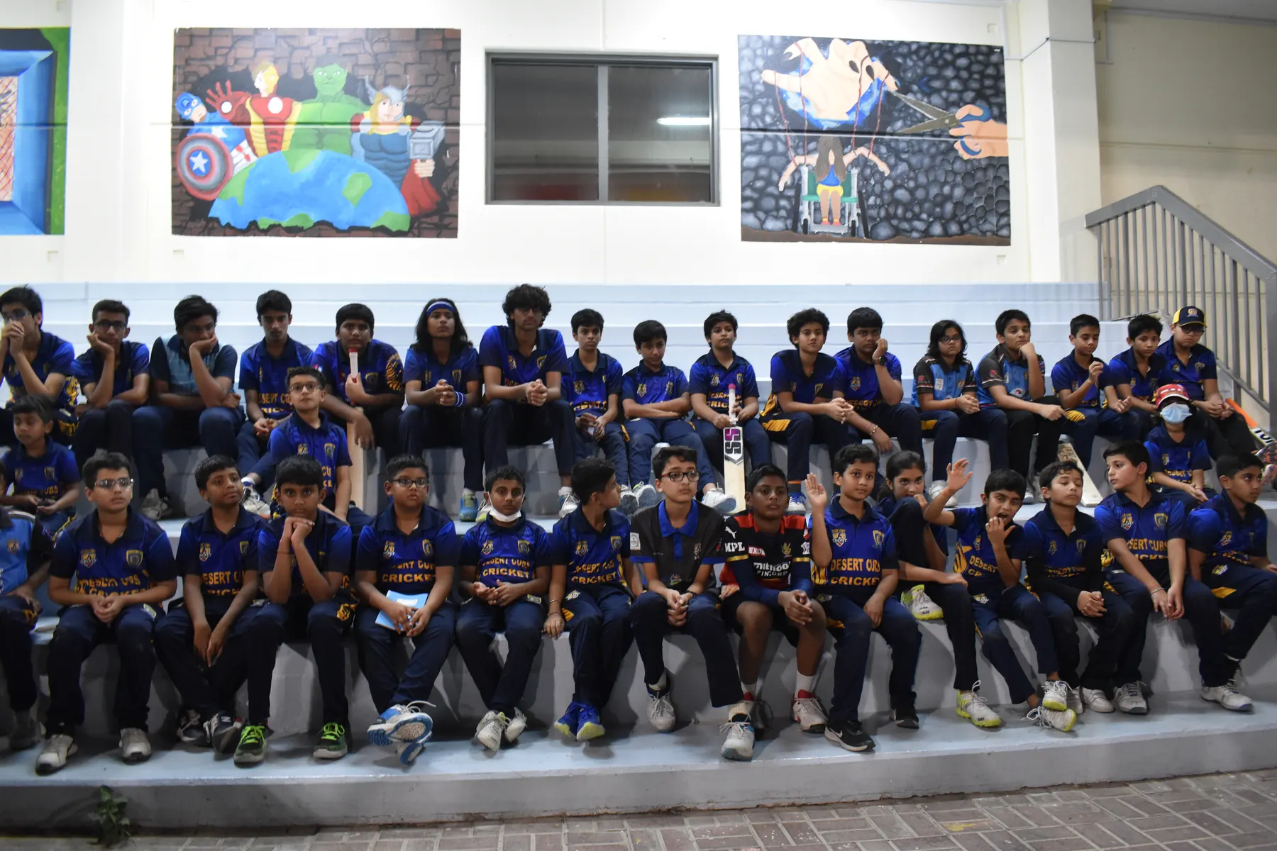 Dinesh Karthik masterclass at Desert Cubs Cricket Academy