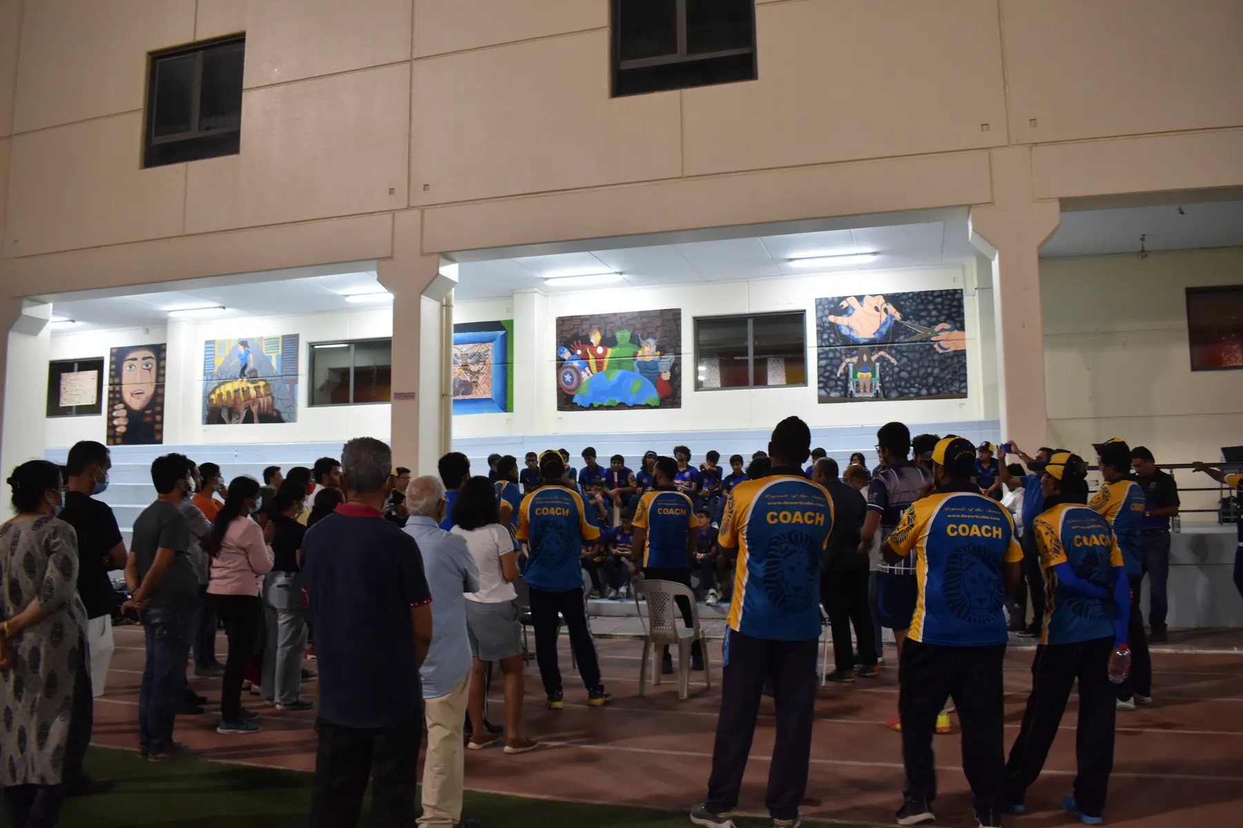 Dinesh Karthik masterclass at Desert Cubs Cricket Academy