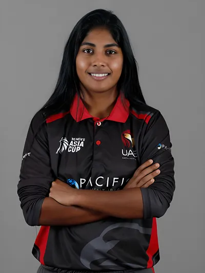Kavisha Kumari — UAE Women's cricket world record holder, Desert Cubs Academy