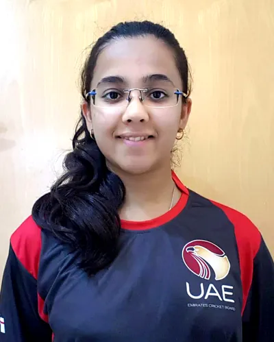 Shivani Sathe — Desert Cubs Women's Cricket UAE