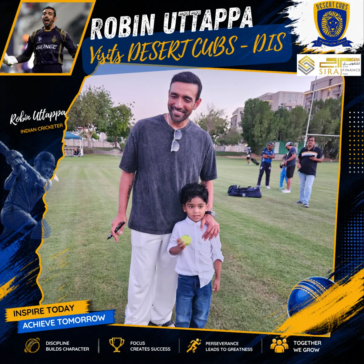 Robin Uthappa visit gallery photo 2