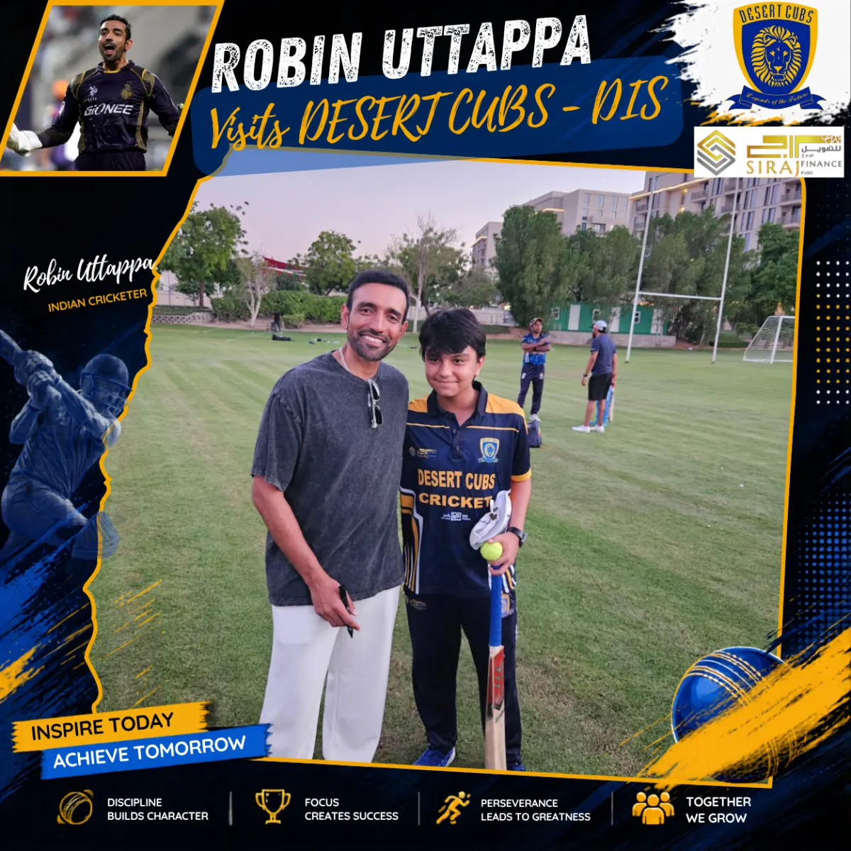 Robin Uthappa visit gallery photo 3