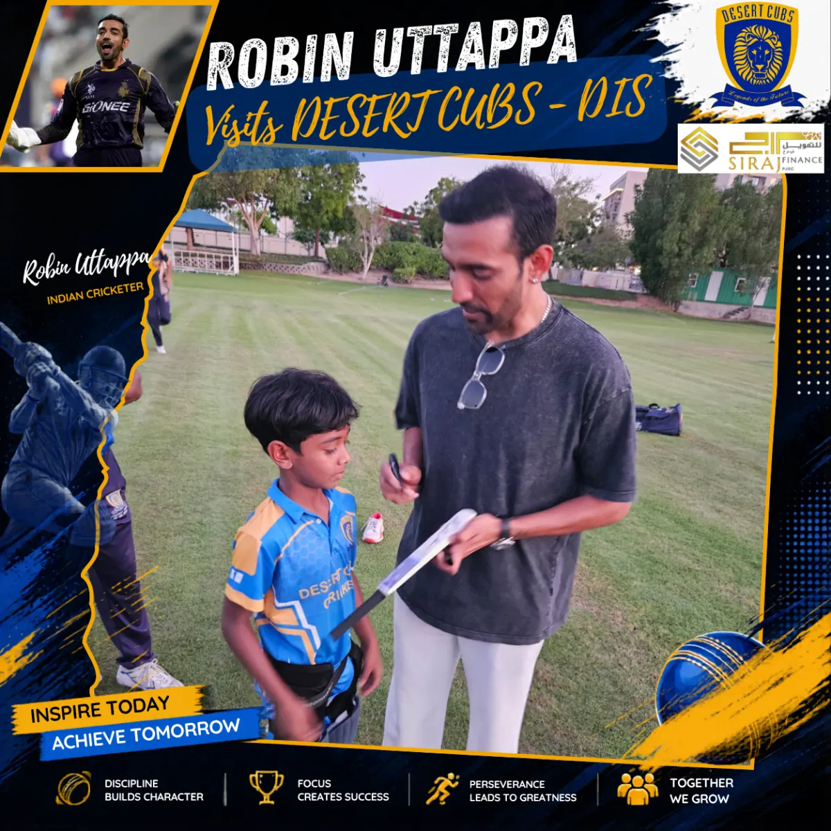 Robin Uthappa visit gallery photo 4
